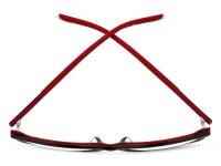 Hugo HG 1339/G Männer Vollrandfassung 0A4-Rot Schwarz