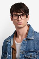 Hugo HG 1339/G Männer Vollrandfassung 0A4-Rot Schwarz