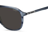 Hugo HG 1345/S Männer Vollrandfassung 38I-Blau Horn