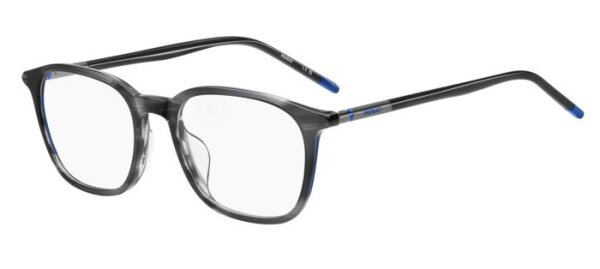 Hugo HG 1353/G Männer Vollrandfassung 2W8-Horn Grau