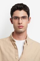 Hugo HG 1355 Männer Halbrandfassung 003-Schwarz