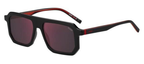 Hugo HG 1312/S Männer Vollrandfassung 807-Schwarz