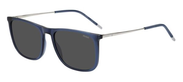 Hugo HG 1319/S Männer Vollrandfassung ECJ-Blau Grau