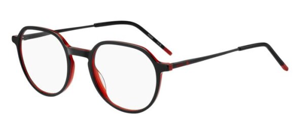 Hugo HG 1320 Männer Vollrandfassung OIT-Schwarz Rot