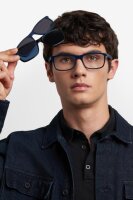 Hugo HG 1329/G/CS2 Männer Vollrandfassung 9N7-Blau Schwarz