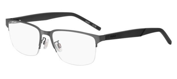 Hugo HG 1333/G Männer Halbrandfassung R80-Grau
