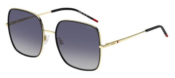 Hugo HG 1293/S Frauen Vollrandfassung RHL-Gold Schwarz