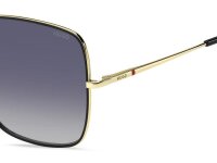 Hugo HG 1293/S Frauen Vollrandfassung RHL-Gold Schwarz