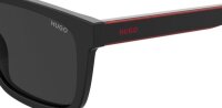Hugo HG 1297/S Unisex Erwachsene Vollrandfassung OIT-Schwarz Rot