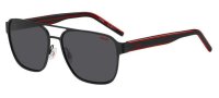 HUGO HG 1298/S MÄNNER VOLLRANDFASSUNG OIT-SCHWARZ ROT