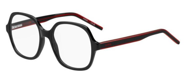HUGO HG 1302 FRAUEN VOLLRANDFASSUNG OIT-SCHWARZ ROT