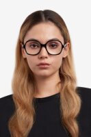 HUGO HG 1302 FRAUEN VOLLRANDFASSUNG OIT-SCHWARZ ROT