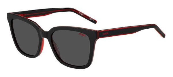 Hugo HG 1248/S Frauen Vollrandfassung OIT-Schwarz Rot
