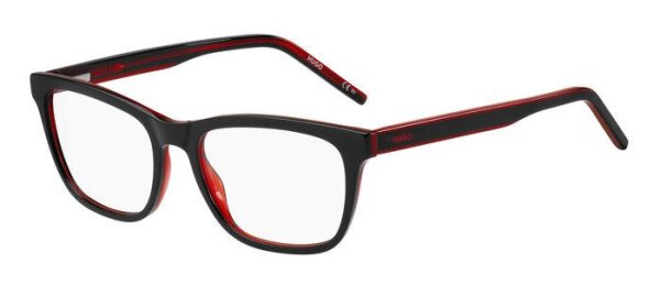 Hugo HG 1250 Frauen Vollrandfassung OIT-Schwarz Rot