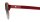 KATE SPADE KS JONAE 2/F/S FRAUEN VOLLRANDFASSUNG C9A-ROT