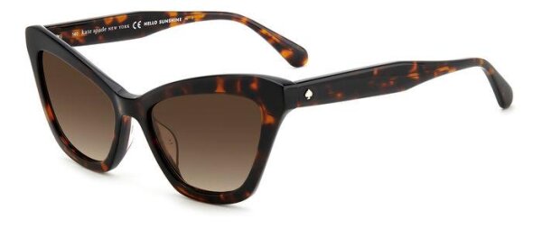 Kate Spade Amelie/G/S Frauen Vollrandfassung 086-Havanna Braun