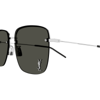 Saint Laurent Frau Asian Smart Fitting SILBER METALL SL 312 M Italien - Farbcode 010