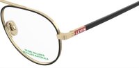LEVIS LV 1099 FRAUEN VOLLRANDFASSUNG RHL-GOLD SCHWARZ