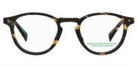 Levis LV 5085 Unisex Erwachsene Vollrandfassung 086-Havanna Braun