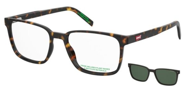 Levis LV 5089/C Männer Vollrandfassung 086-Havanna Braun