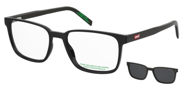 Levis LV 5089/C Männer Vollrandfassung 807-Schwarz