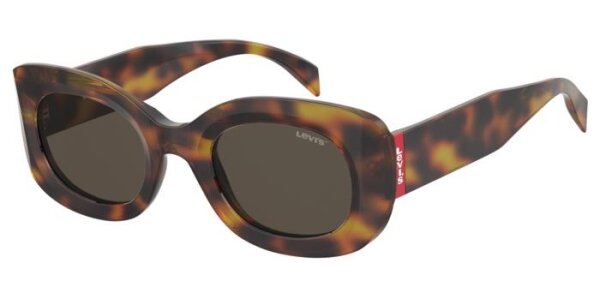 Levis LV 1080/S Frauen Vollrandfassung 086-Havanna Braun