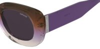 Levis LV 1080/S Frauen Vollrandfassung 2RO-Braun Violett
