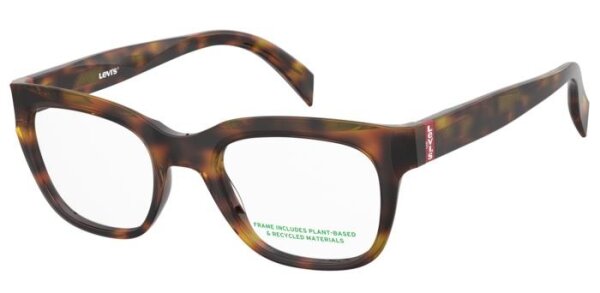 Levis LV 1081 Frauen Vollrandfassung 086-Havanna Braun