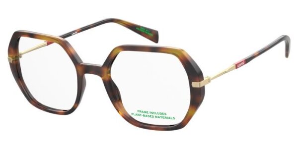Levis LV 1085 Frauen Vollrandfassung 086-Havanna Braun