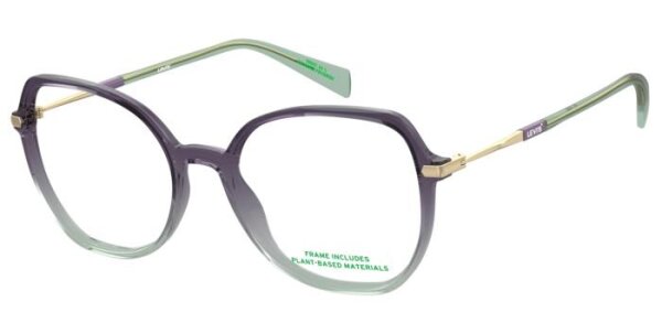Levis LV 1086 Frauen Vollrandfassung 0B2-Violett Grün