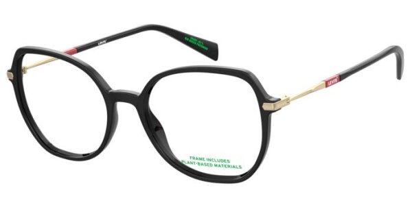 Levis LV 1086 Frauen Vollrandfassung 807-Schwarz