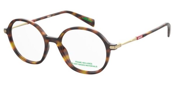Levis LV 1087 Frauen Vollrandfassung 086-Havanna Braun