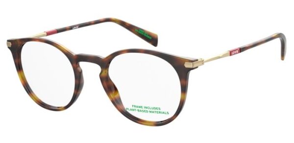 Levis LV 1089 Frauen Vollrandfassung 086-Havanna Braun