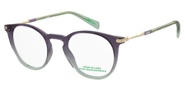 Levis LV 1089 Frauen Vollrandfassung 0B2-Violett Grün