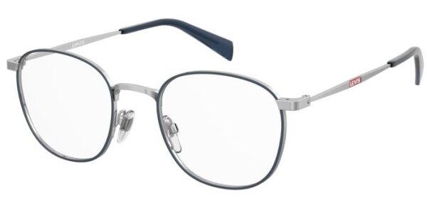Levis LV 1091 Unisex Erwachsene Vollrandfassung ECJ-Blau Grau
