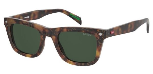 Levis LV 5075/S Unisex Erwachsene Vollrandfassung 086-Havanna Braun