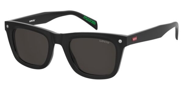 Levis LV 5075/S Unisex Erwachsene Vollrandfassung 807-Schwarz