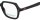 Levis LV 5076 Unisex Erwachsene Vollrandfassung 807-Schwarz