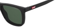 Levis LV 5084/C Unisex Erwachsene Vollrandfassung 807-Schwarz