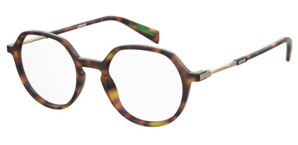 Levis LV 1074 Frauen Vollrandfassung 086-Havanna Braun