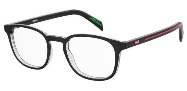 Levis LV 5069 Männer Vollrandfassung 7C5-Schwarz Kristall
