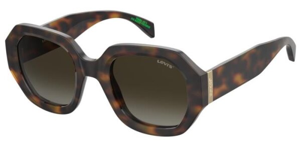 Levis LV 1066/S Frauen Vollrandfassung 086-Havanna Braun