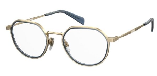 Levis LV 1069 Frauen Vollrandfassung LKS-Gold Blau
