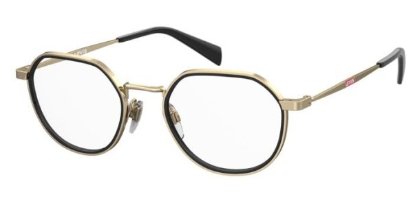 LEVIS LV 1069 FRAUEN VOLLRANDFASSUNG RHL-GOLD SCHWARZ