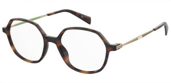Levis LV 1073 Frauen Vollrandfassung 086-Havanna Braun