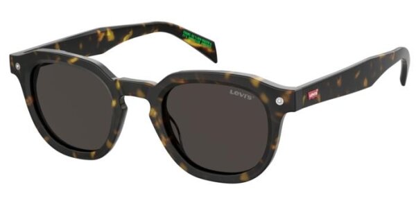 Levis LV 5052/S Unisex Erwachsene Vollrandfassung 086-Havanna Braun