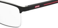 Levis LV 5045 Männer Halbrandfassung 003-Schwarz