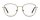 Levis LV 1027 Frauen Vollrandfassung 2F7-Gold Grau