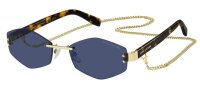 MARC JACOBS MARC 496/S AIR FRAUEN RANDLOS LKS-GOLD BLAU
