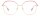 MISSONI MIS 0204 FRAUEN VOLLRANDFASSUNG S45-ROSA GOLD
